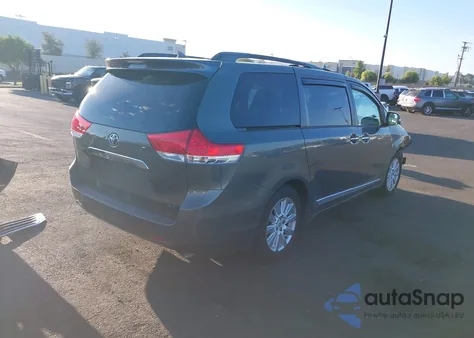 2013 Toyota Sienna Limited V6 7 Passenger from USA, damaged, VIN 5TDYK3DC8DS303565